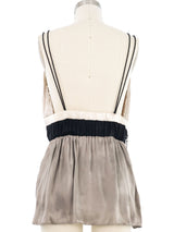 Lanvin Silk Babydoll Cami Top Top arcadeshops.com