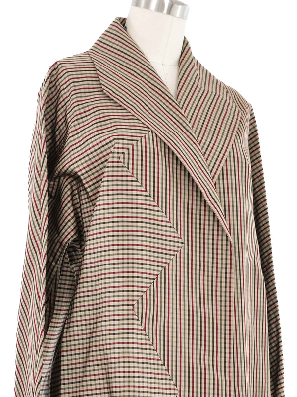 2001 Yeohlee Gingham Rain Jacket Jacket arcadeshops.com
