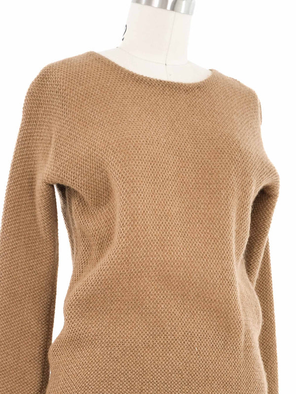 1998 Yeohlee Camel Sweater Top arcadeshops.com
