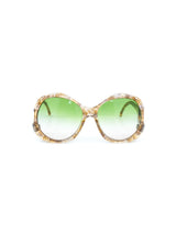 1970s Diane Von Furstenberg Tortoiseshell Sunglasses Accessory arcadeshops.com
