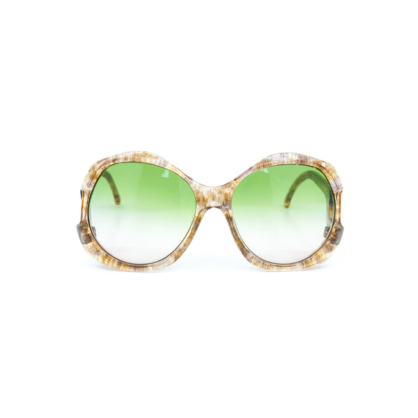 Diane von Furstenberg Sparta Vintage Sunglasses 1970s Oversized Tortoise Shell Vintage Diane von Furstenberg Sparta Sunglasses Tortoise  main image 2