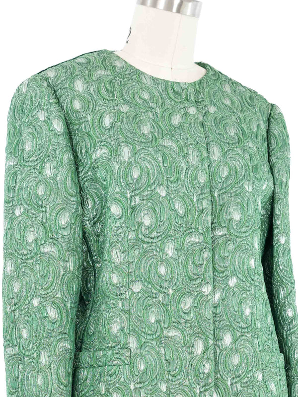 Dolce & Gabbana Metallic Brocade Jacket Jacket arcadeshops.com