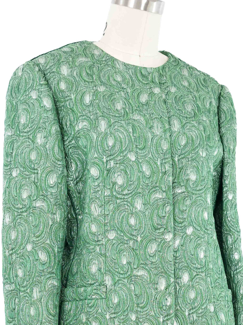 Dolce & Gabbana Metallic Brocade Jacket Jacket arcadeshops.com