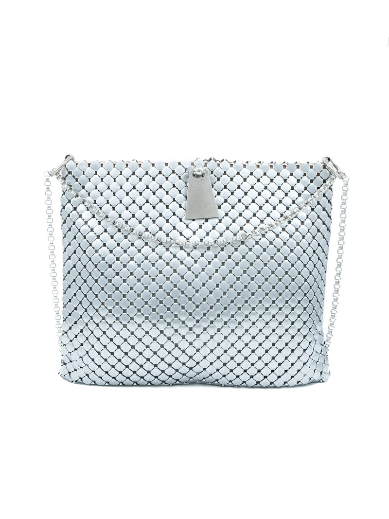 Whiting and Davis Aluminum Chainmail Bag Accessory arcadeshops.com
