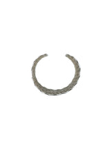 Sterling Silver Basketweave Cuff Accessory arcadeshops.com