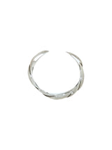 Textured Sterling Link Style Cuff Accessory arcadeshops.com