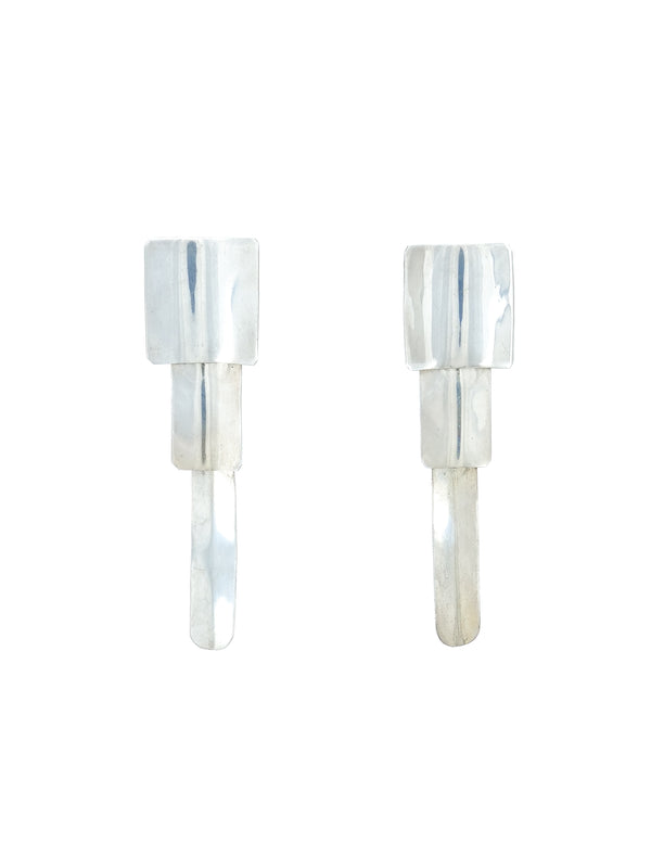 Kinetic Scale Drop Earrings Accessory arcadeshops.com