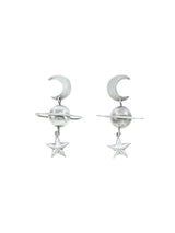 Sterling Planet Drop Earrings Accessory arcadeshops.com