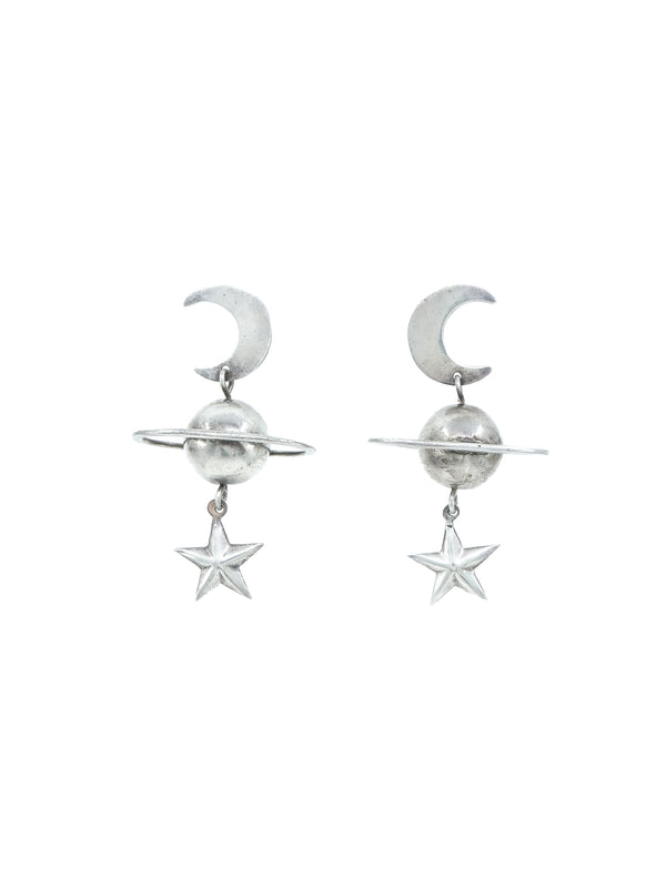Sterling Planet Drop Earrings Accessory arcadeshops.com