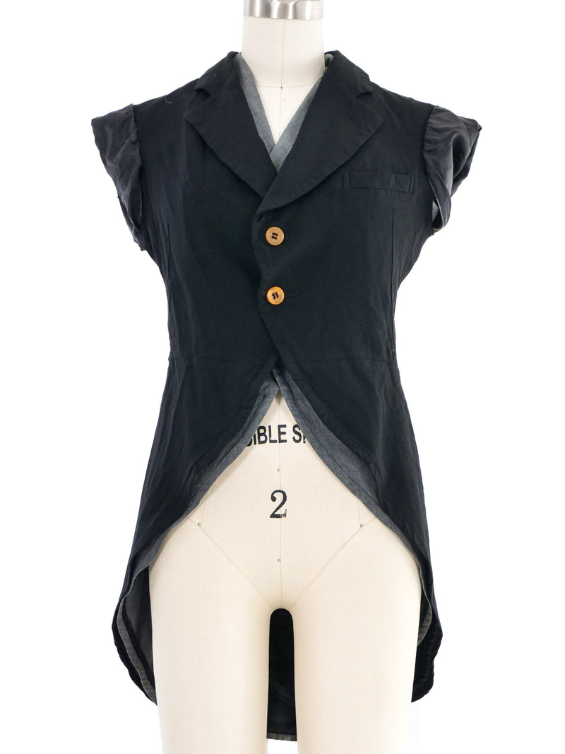 2009 Comme des Garcons Layered Blouse Top arcadeshops.com