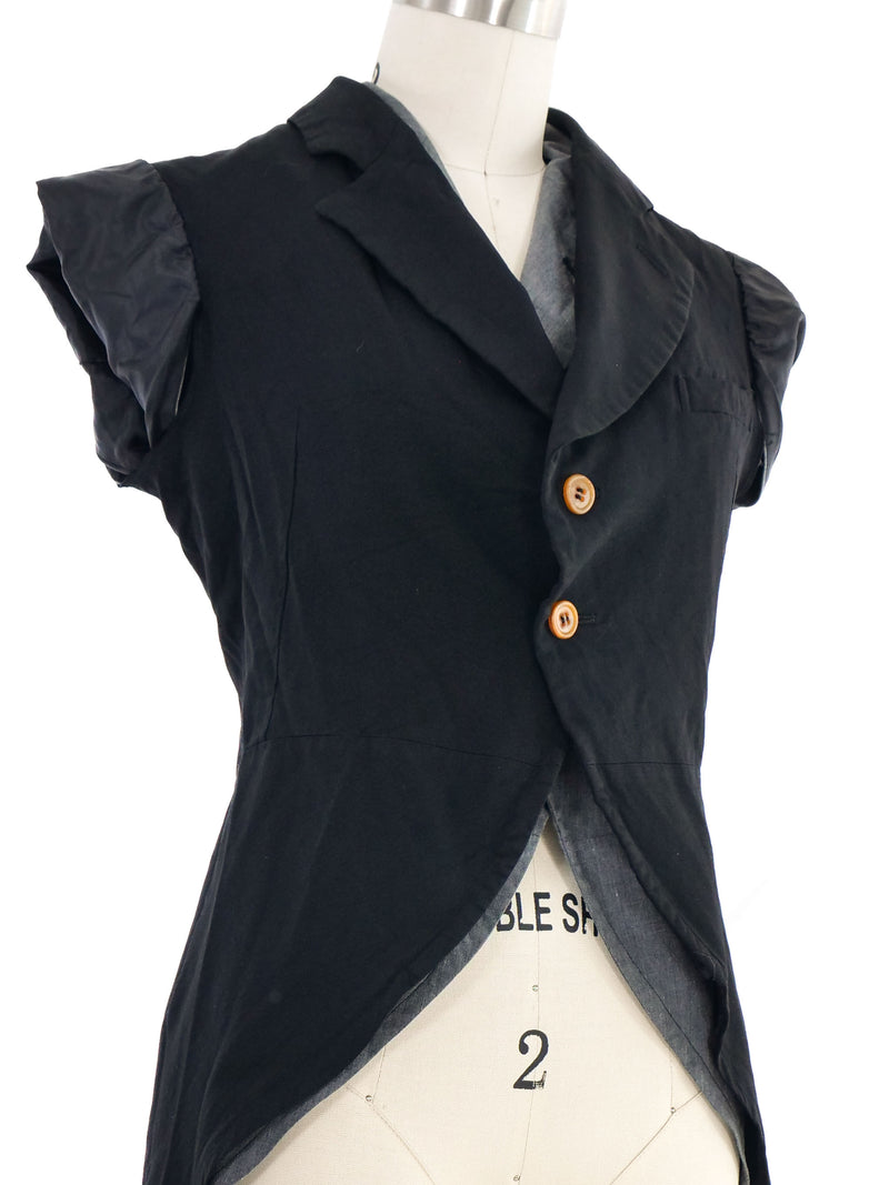 2009 Comme des Garcons Layered Blouse Top arcadeshops.com