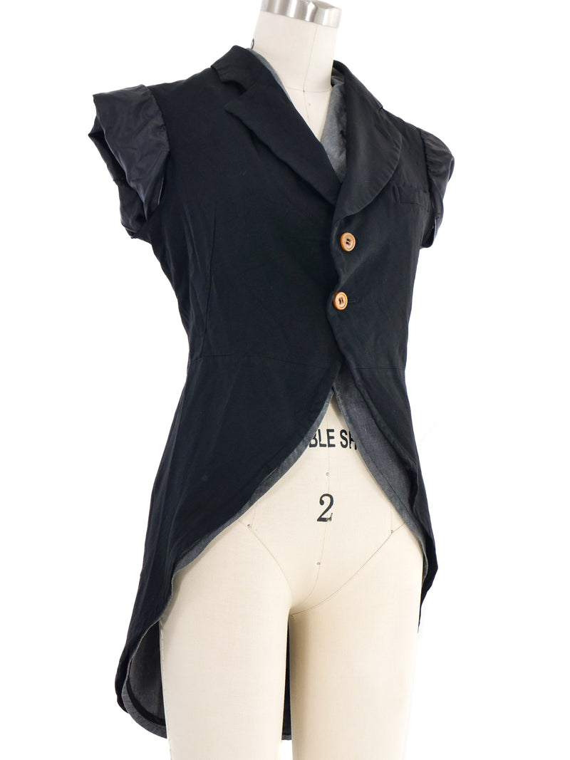 2009 Comme des Garcons Layered Blouse Top arcadeshops.com