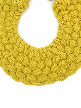 Mustard Beaded Collar Necklace Accessory arcadeshops.com