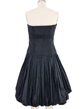 Oscar de la Renta Black Bubble Hem Dress Dress arcadeshops.com