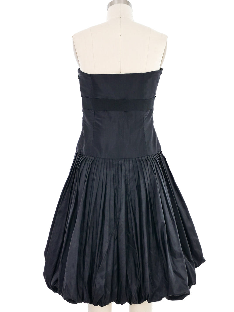 Oscar de la Renta Black Bubble Hem Dress Dress arcadeshops.com