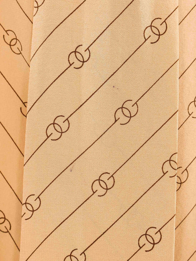 Gucci Silk Monogram Blouse