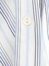 2003 Dolce & Gabbana Striped Tie Front Blouse Top arcadeshops.com
