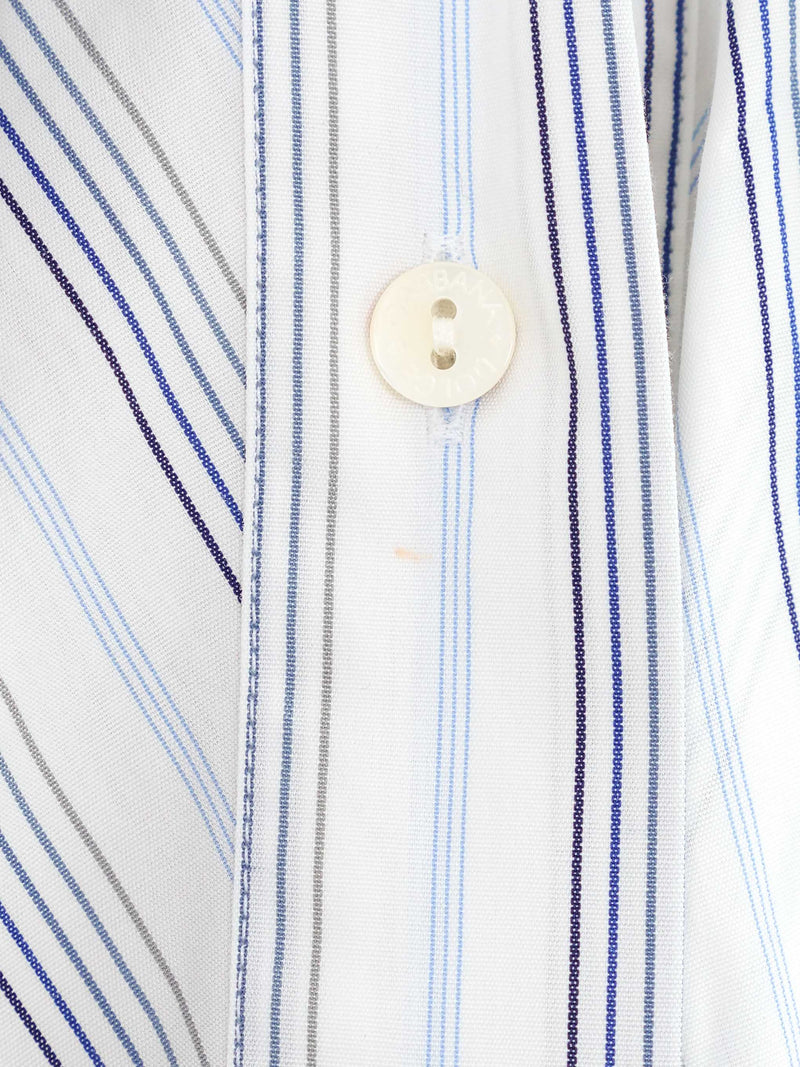 2003 Dolce & Gabbana Striped Tie Front Blouse Top arcadeshops.com