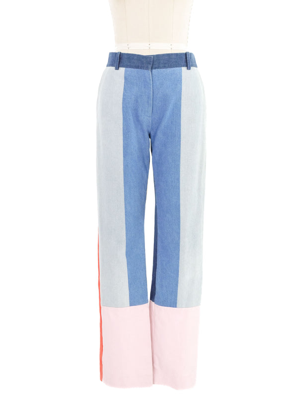 2011 Celine Colorblock Jeans