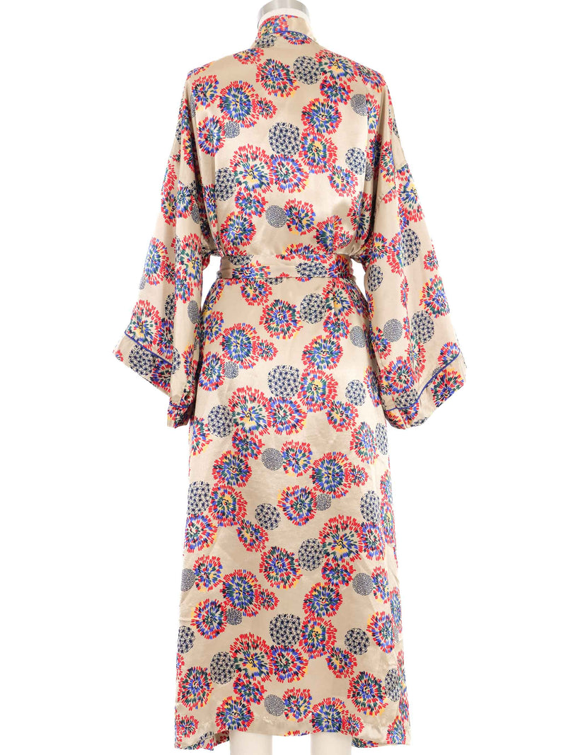 Christian Dior Printed Satin Robe Jacket arcadeshops.com