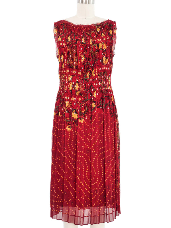 Vivienne Tam Floral Tunic Dress