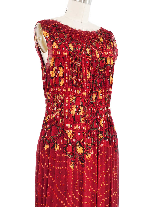 Vivienne Tam Floral Tunic Dress