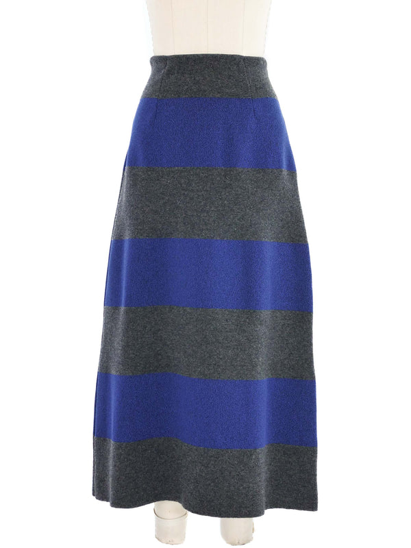 Sonia Rykiel Striped Knit Skirt Bottom arcadeshops.com