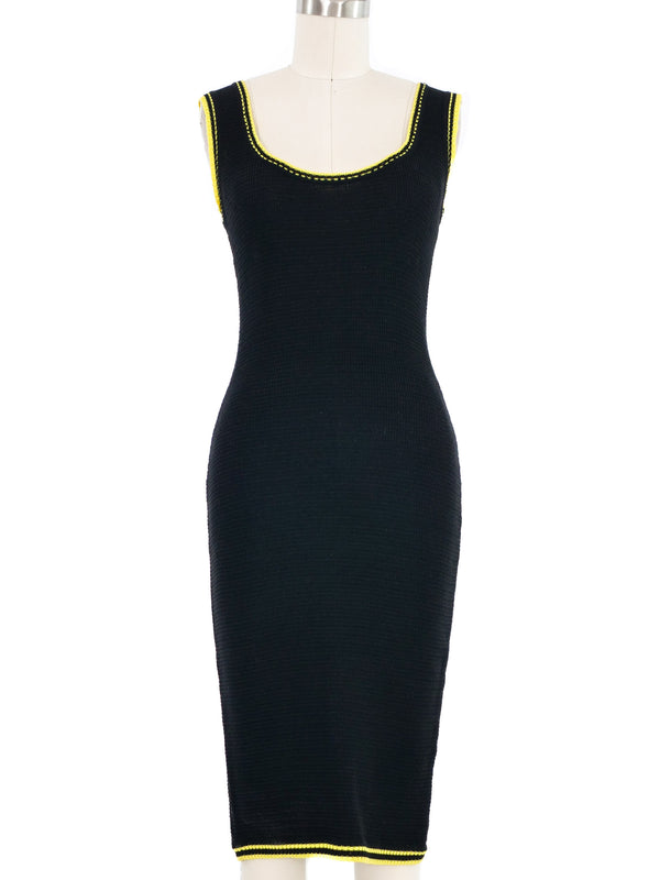 1996 Instante Gianni Versace Knit Dress Ensemble Suit arcadeshops.com