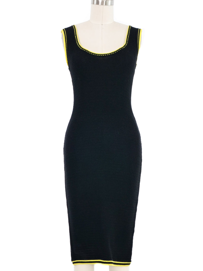 1996 Instante Gianni Versace Knit Dress Ensemble Suit arcadeshops.com
