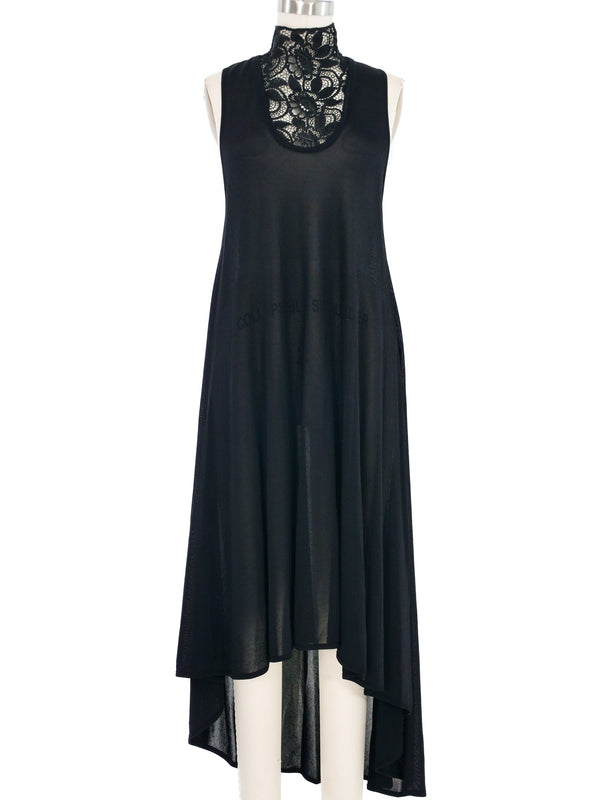 Alexander McQueen High Neck Knit Dress