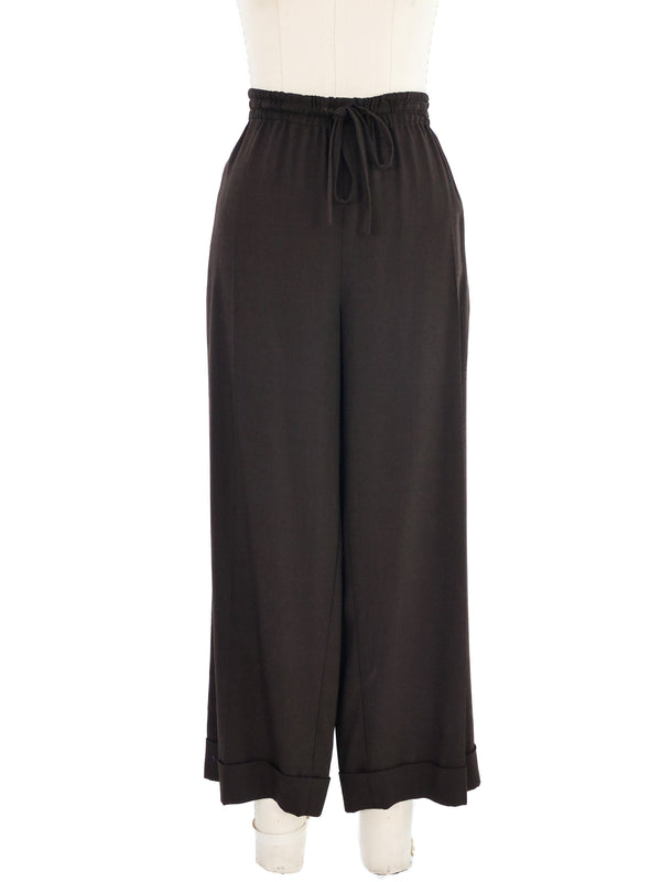 Jean Paul Gaultier Brown Lounge Pants Bottom arcadeshops.com