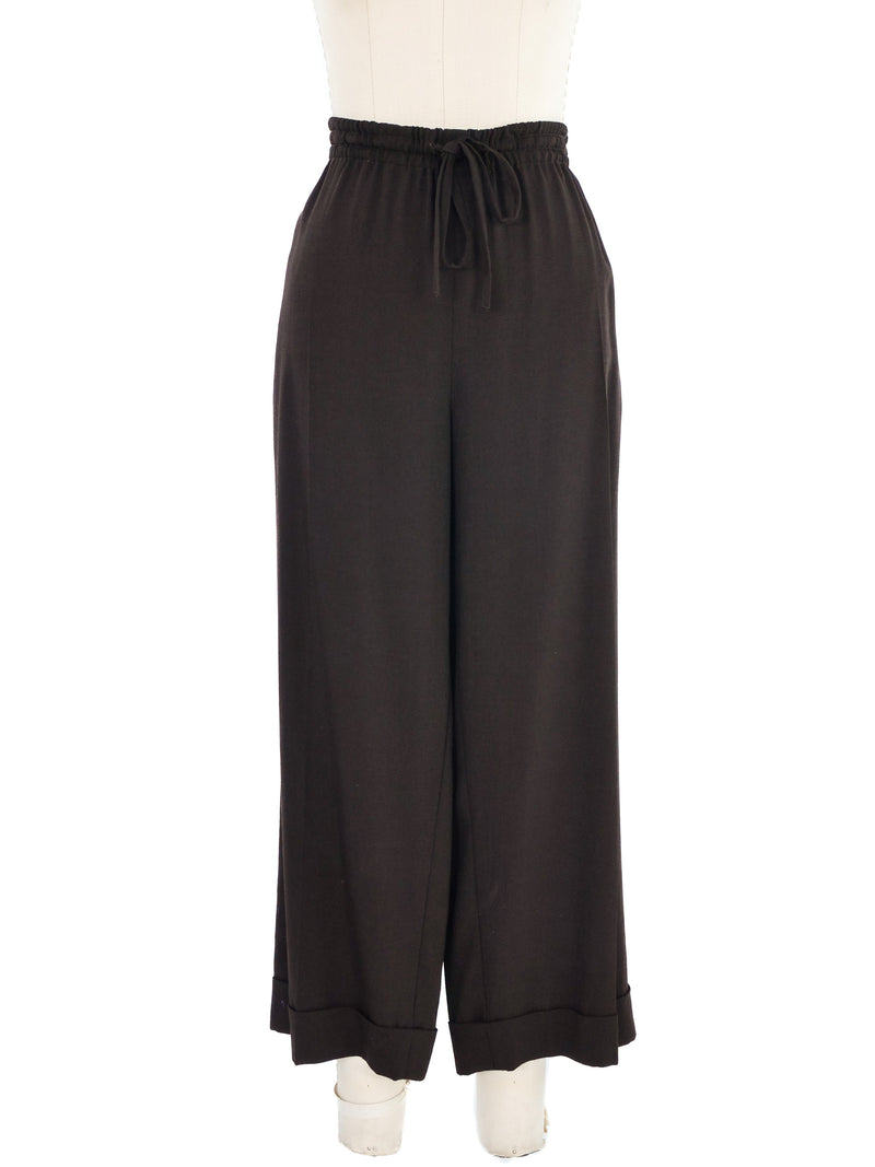 Jean Paul Gaultier Brown Lounge Pants Bottom arcadeshops.com