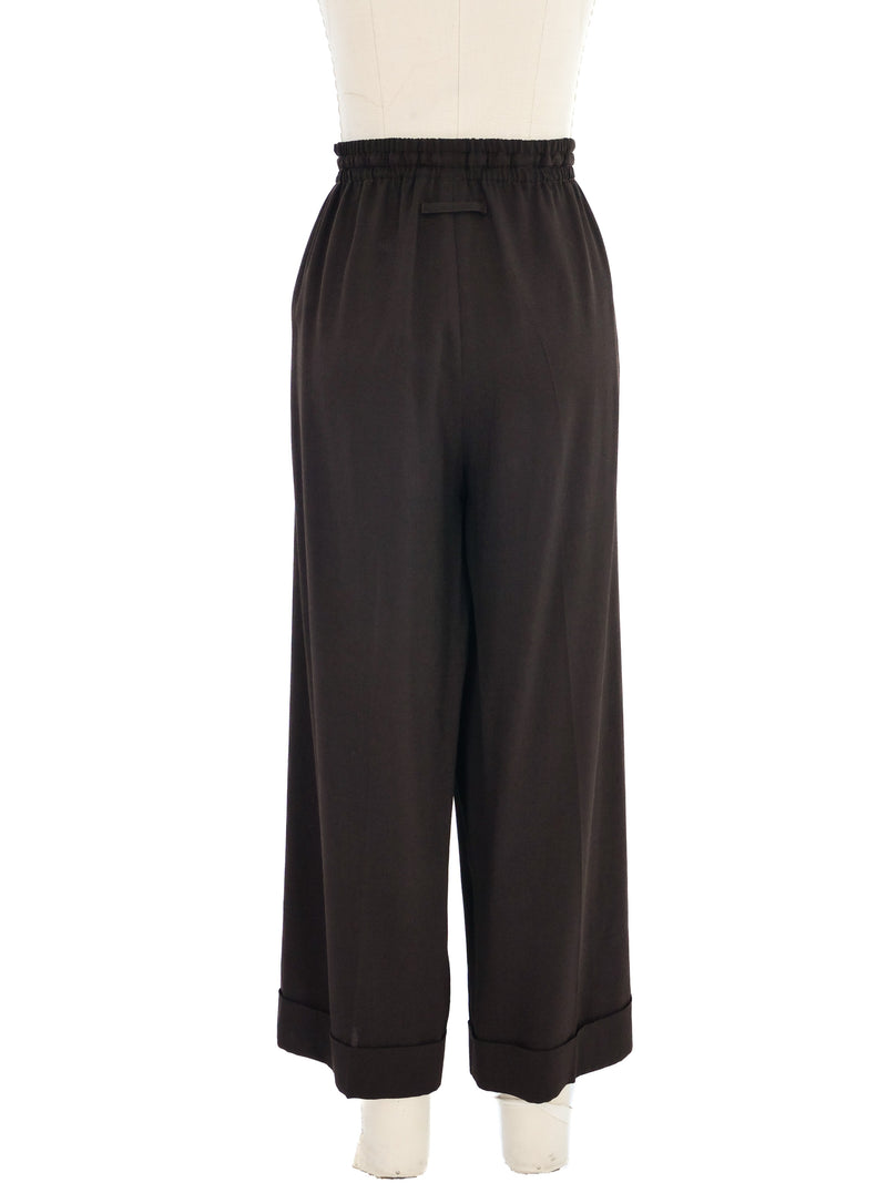 Jean Paul Gaultier Brown Lounge Pants Bottom arcadeshops.com