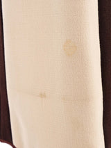 1960s Pierre Cardin Coffee Colorblock Sleeveless Dress Dress arcadeshops.com