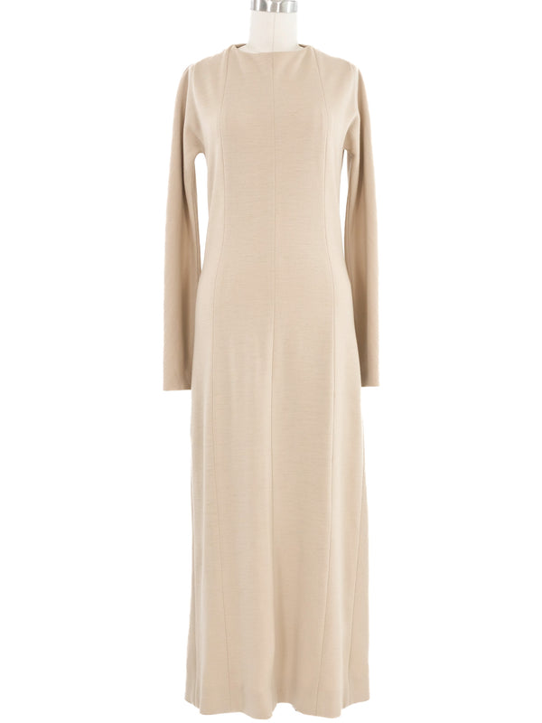 Geoffrey Beene Beige Braid Trim Dress Dress arcadeshops.com