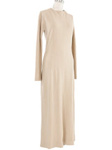 Geoffrey Beene Beige Braid Trim Dress Dress arcadeshops.com