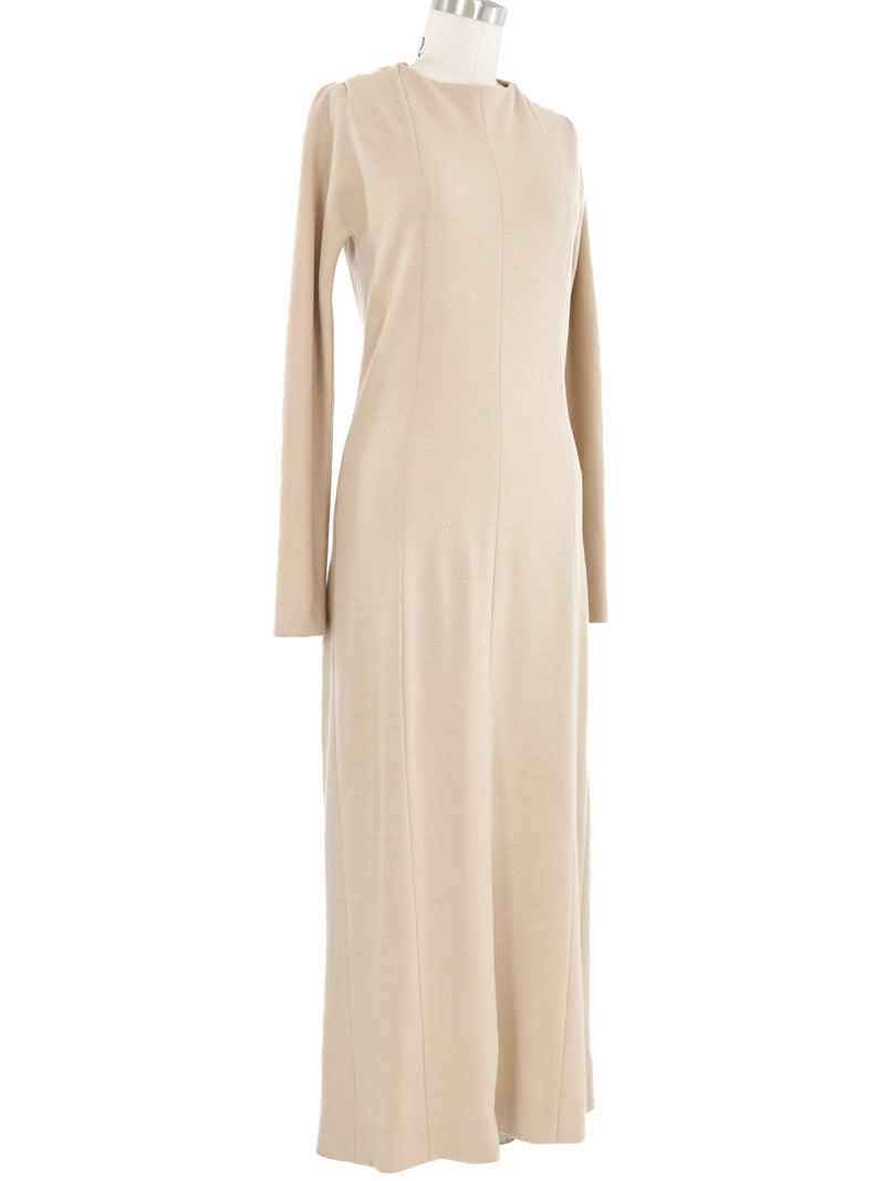 Geoffrey Beene Beige Braid Trim Dress Dress arcadeshops.com