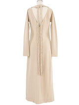 Geoffrey Beene Beige Braid Trim Dress Dress arcadeshops.com