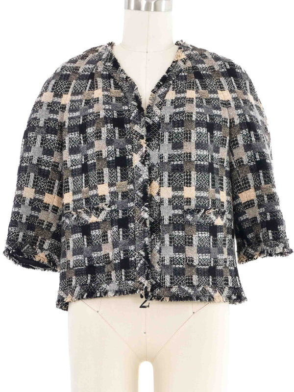 2005 Chanel Tweed Cropped Jacket Jacket arcadeshops.com