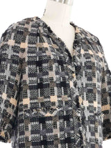 2005 Chanel Tweed Cropped Jacket Jacket arcadeshops.com