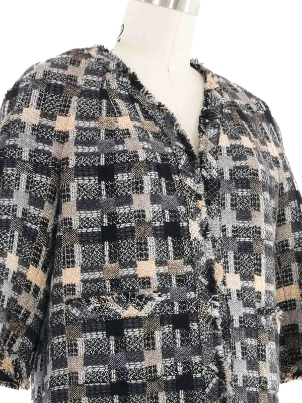 2005 Chanel Tweed Cropped Jacket Jacket arcadeshops.com