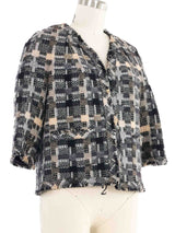 2005 Chanel Tweed Cropped Jacket Jacket arcadeshops.com