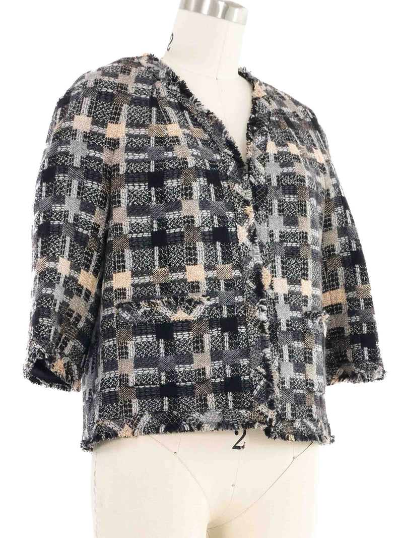 2005 Chanel Tweed Cropped Jacket Jacket arcadeshops.com