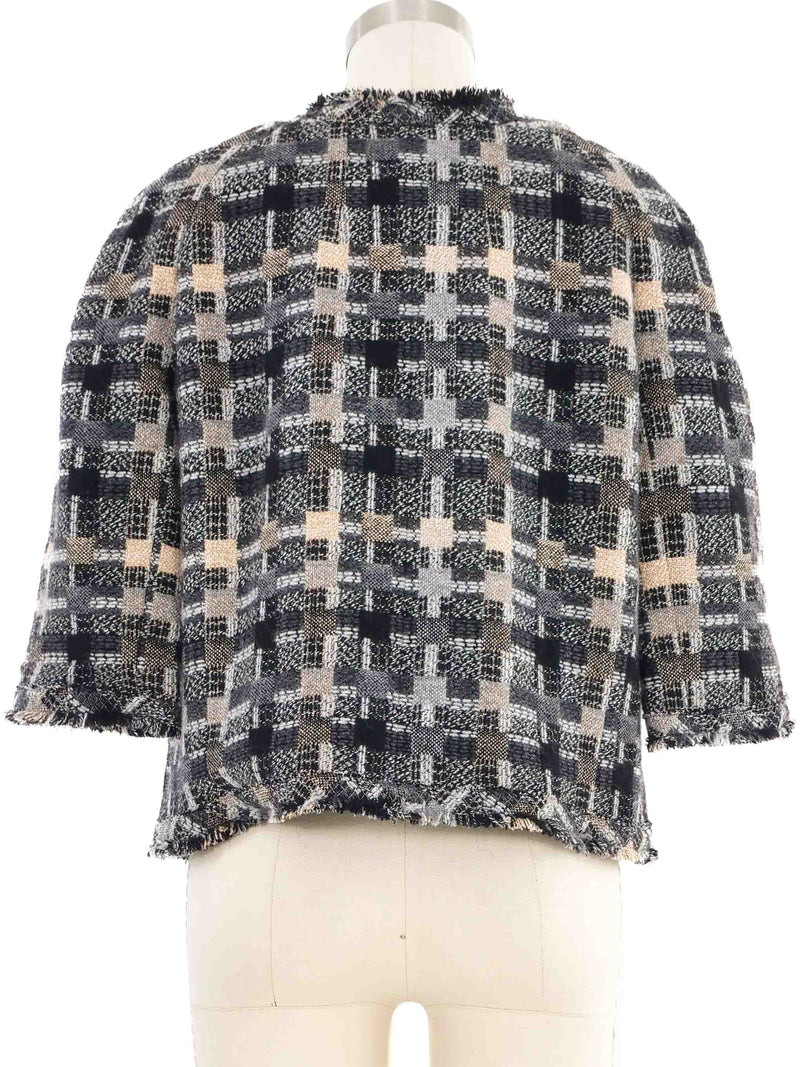2005 Chanel Tweed Cropped Jacket Jacket arcadeshops.com