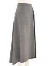 Akris Half Pleated Midi Skirt Bottom arcadeshops.com