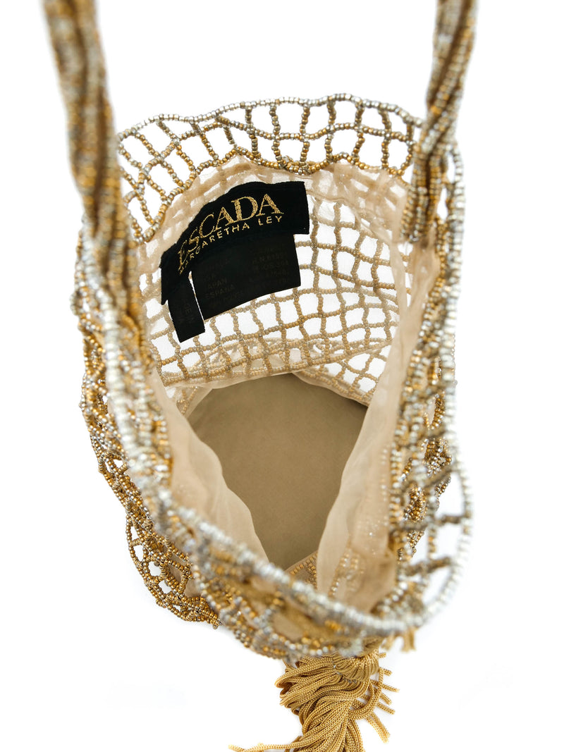 Escada Beaded Net Mini Bag Accessory arcadeshops.com