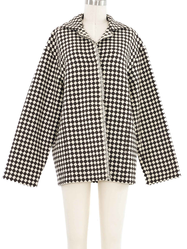 2000 Yeohlee Checkered Utility Jacket Jacket arcadeshops.com