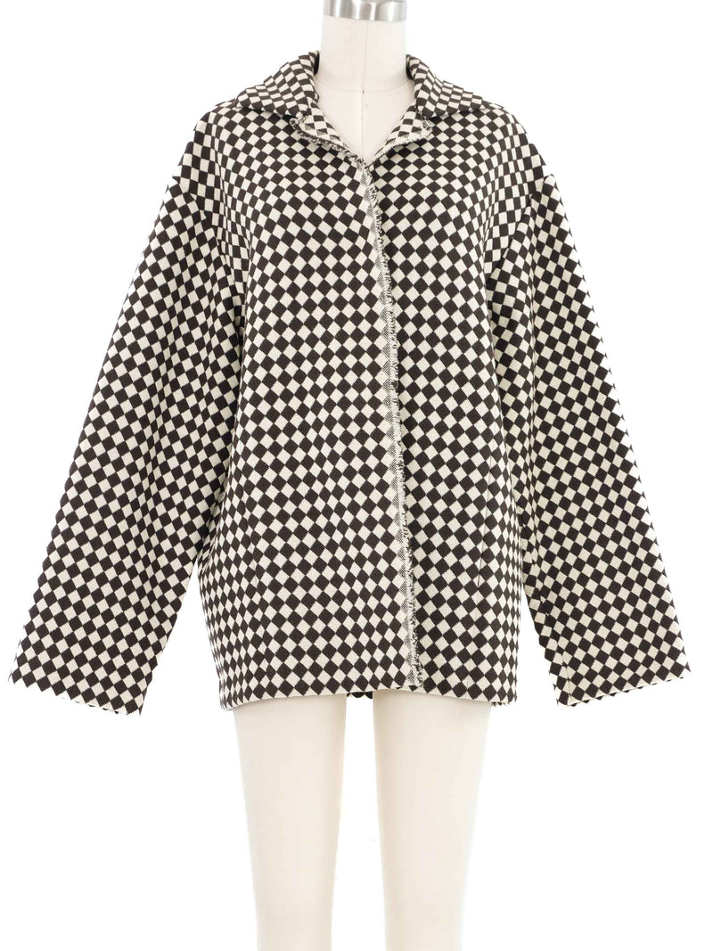 2000 Yeohlee Checkered Utility Jacket Jacket arcadeshops.com