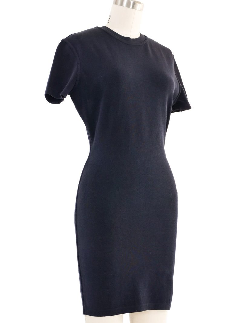 Alaia Knit T-Shirt Dress Dress arcadeshops.com