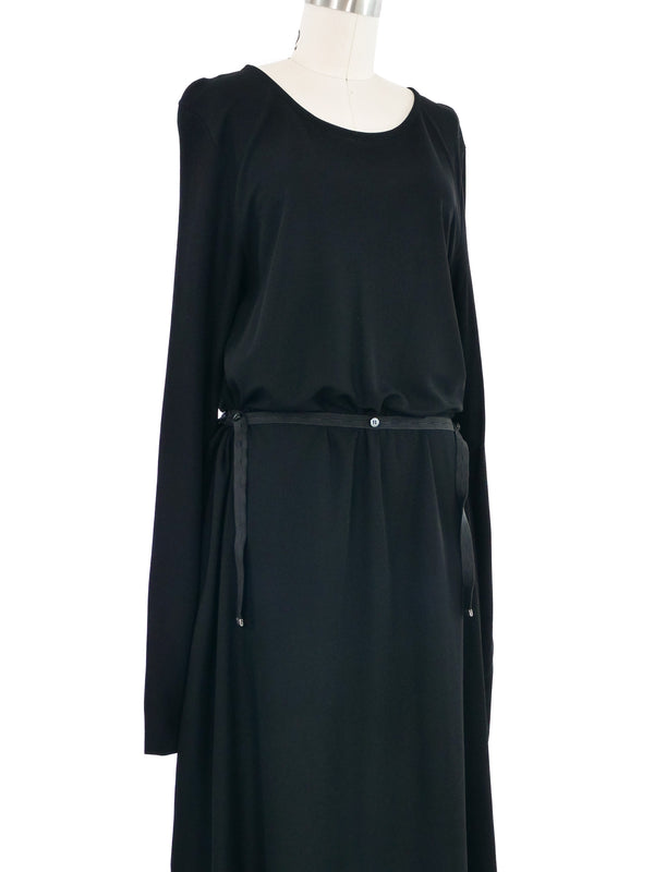 2015 Maison Margiela Black Long Sleeve Dress Dress arcadeshops.com